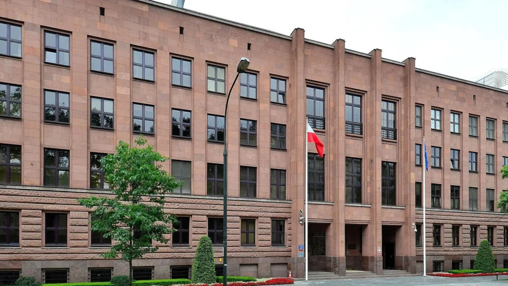 Gmach Ministerstwa Spraw Zagranicznych przy alei Szucha w Warszawie
